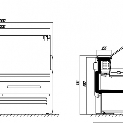 Vitrina frigorifica orizontala JUKA-MODERN RESTILYNG FGL - Frigosztufi